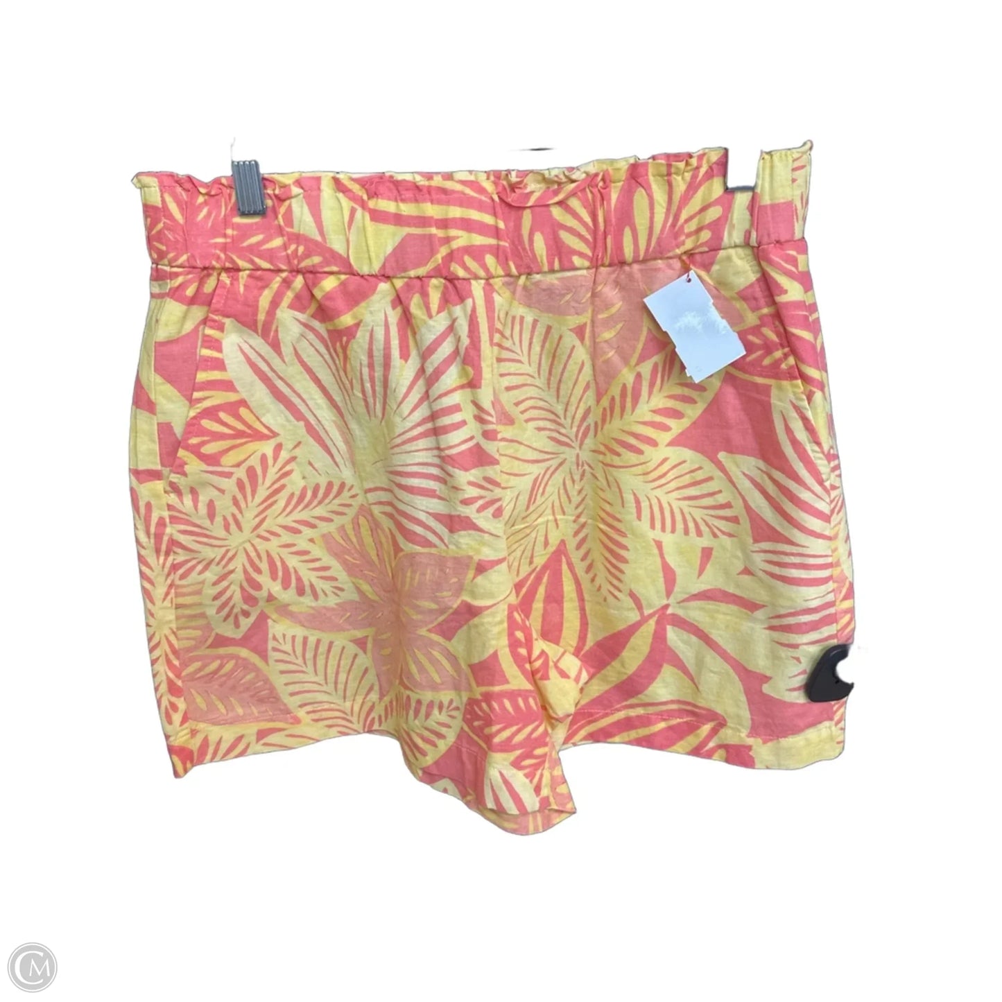 Shorts By Talbots In Pink & Yellow, Size: M