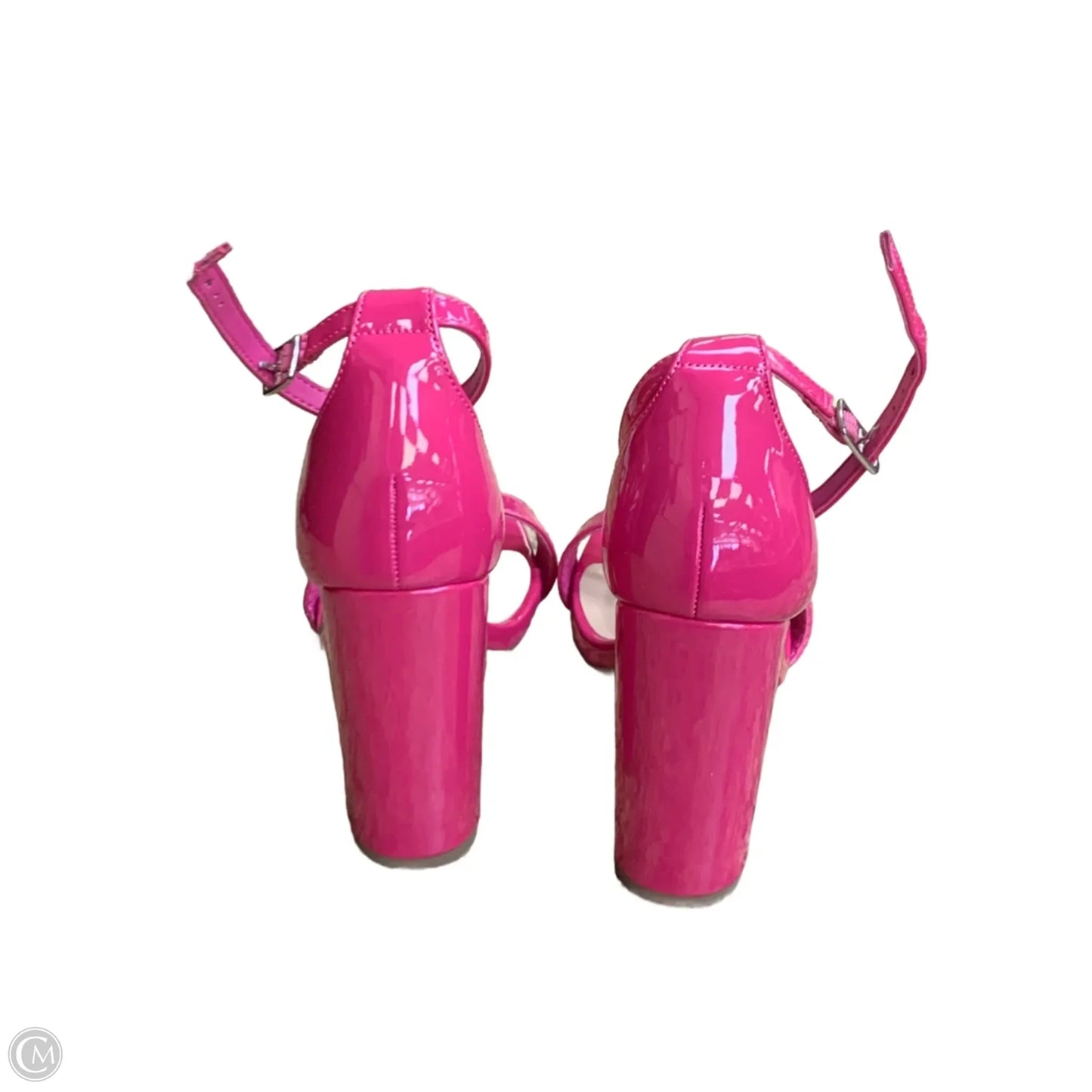 Shoes Heels Block By Cmf In Pink, Size: 7.5