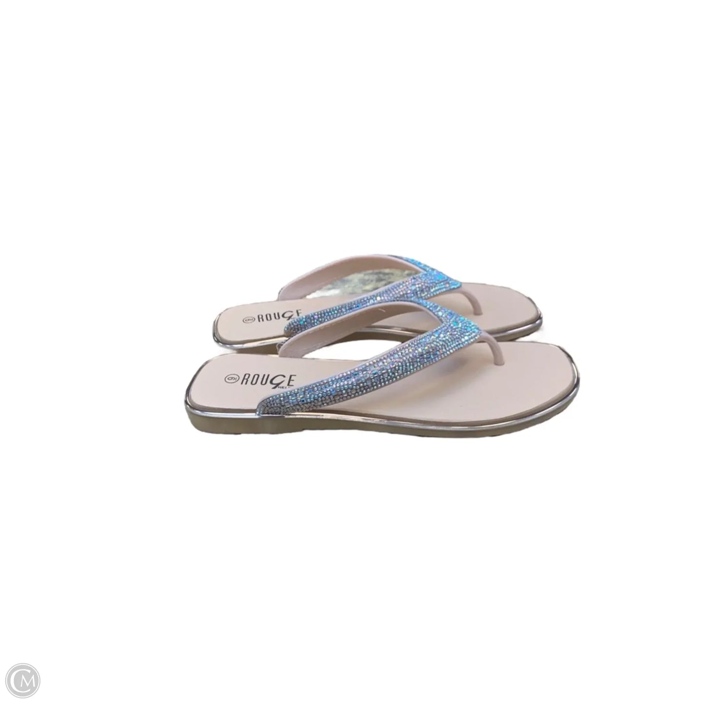Shoes Heels Wedge By Gianni Bini In White, Size: 8