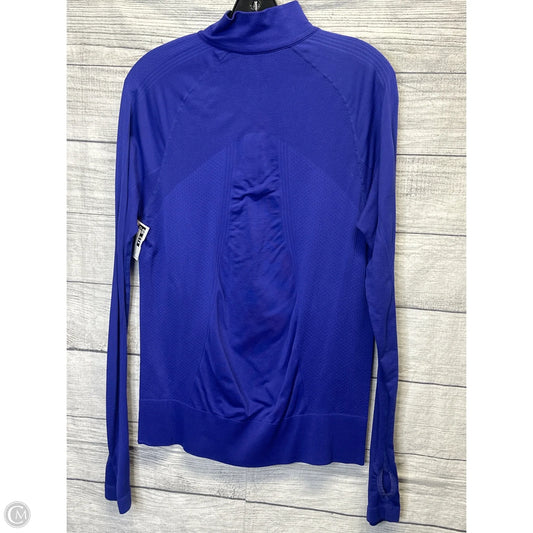 Athletic Jacket By Champion In Blue, Size: L