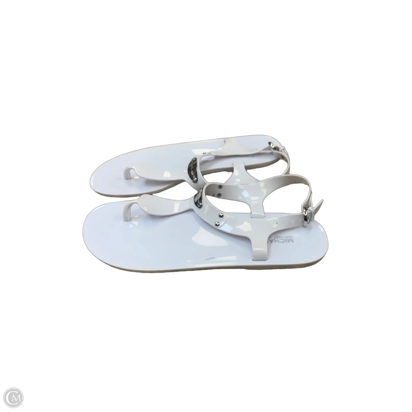 Shoes Flats By Michael By Michael Kors In White, Size: 9