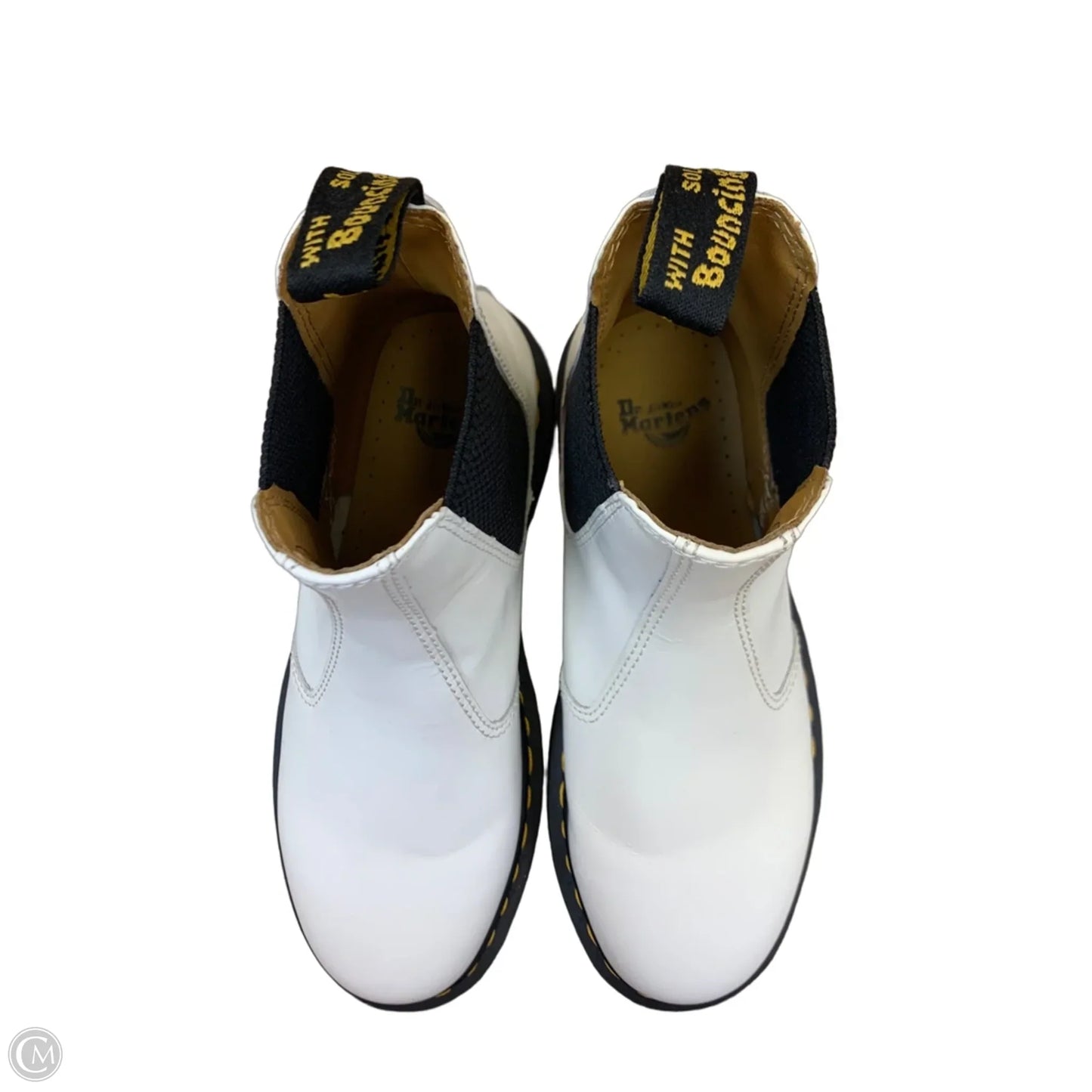 Boots Ankle Flats By Dr Martens In White, Size: 7