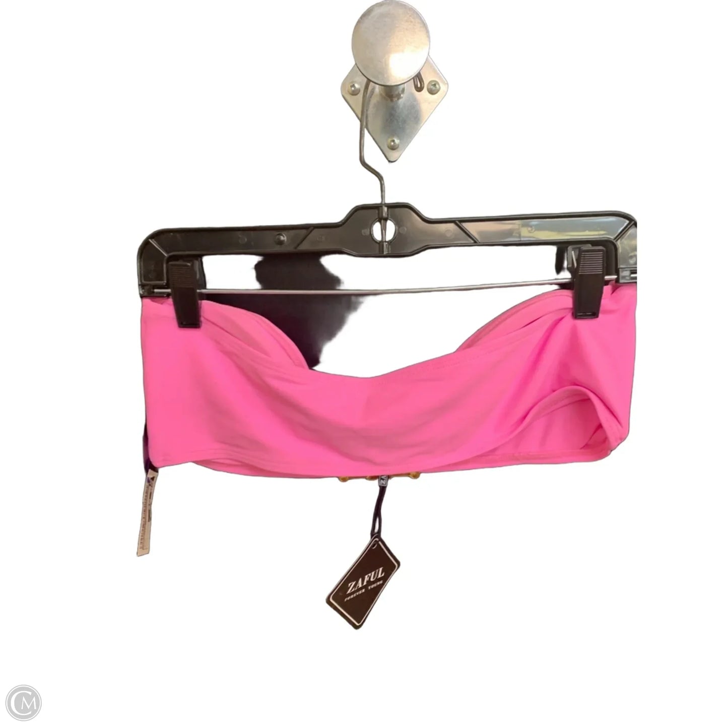 Swimsuit Top By Zaful In Pink, Size: L