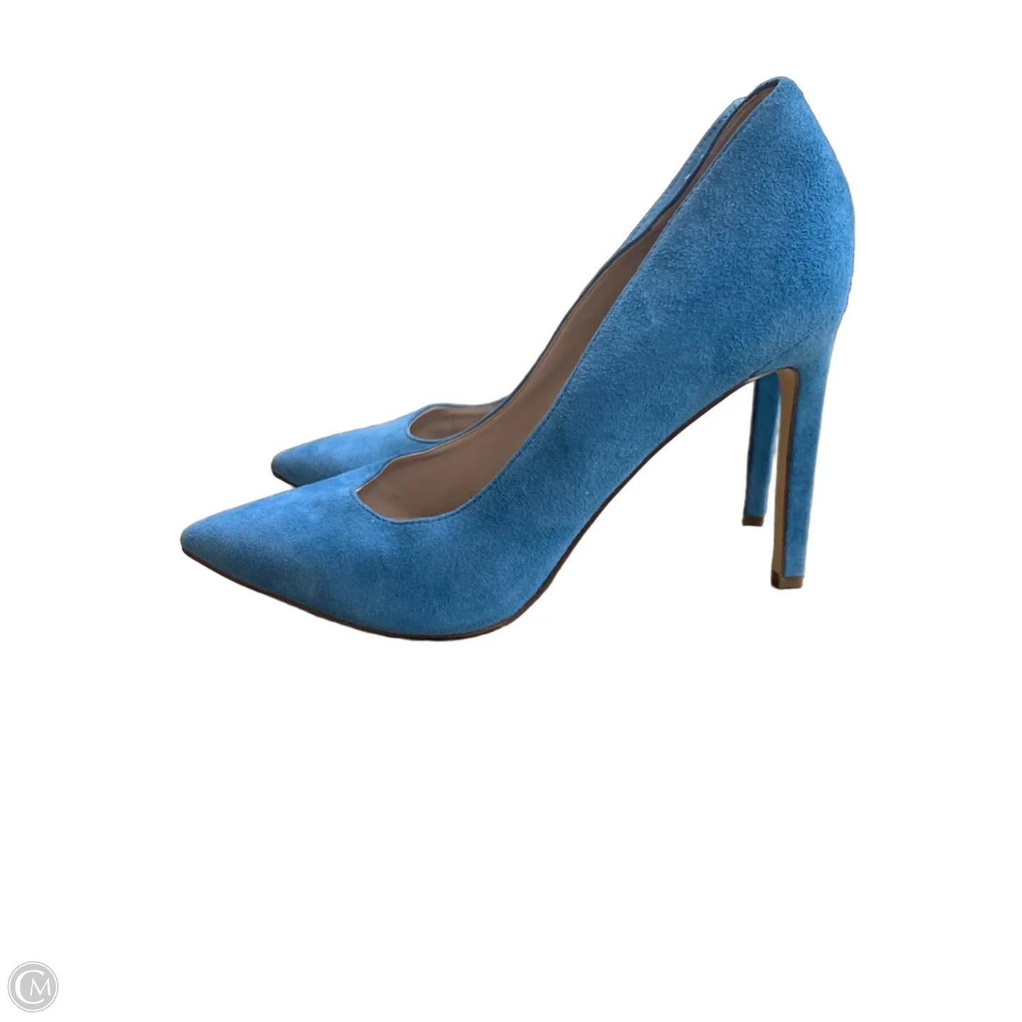Shoes Heels Stiletto By Nine West In Blue, Size: 8