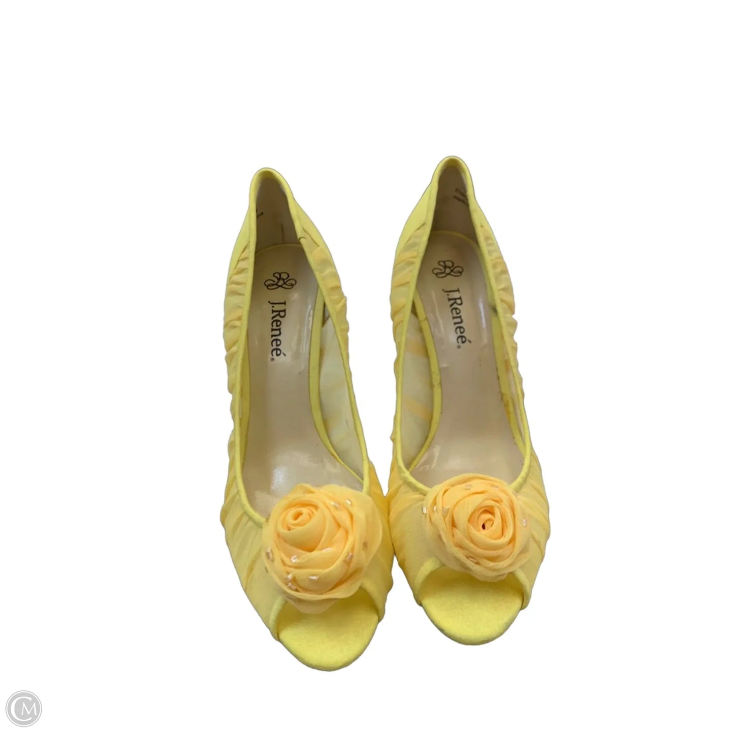 Shoes Heels Stiletto By J Renee In Yellow, Size: 8