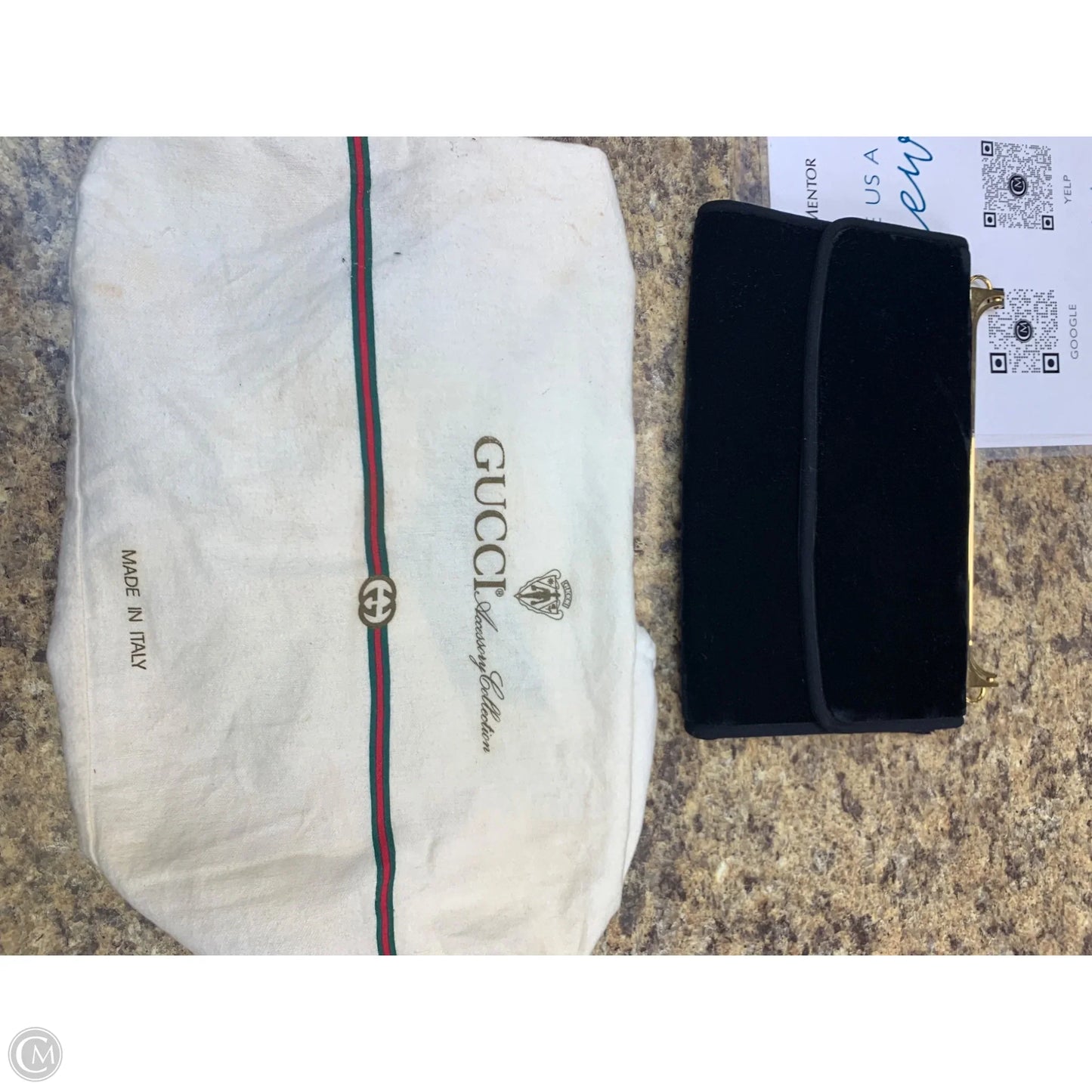 Clutch Luxury Designer By Gucci, Size: Small