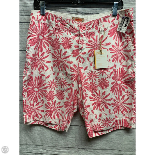 Shorts By No Boundaries In Pink & White, Size: L