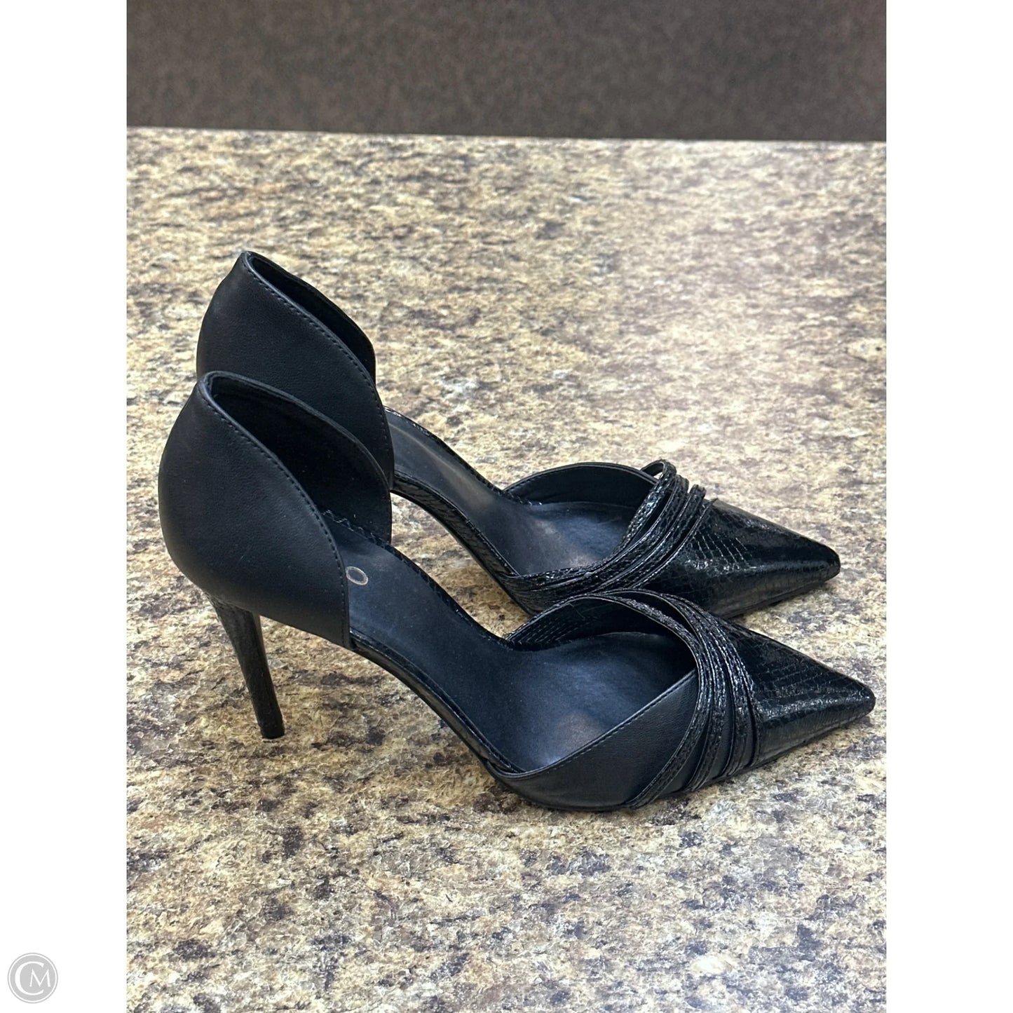 Shoes Heels Stiletto By Aldo In Black, Size: 7.5