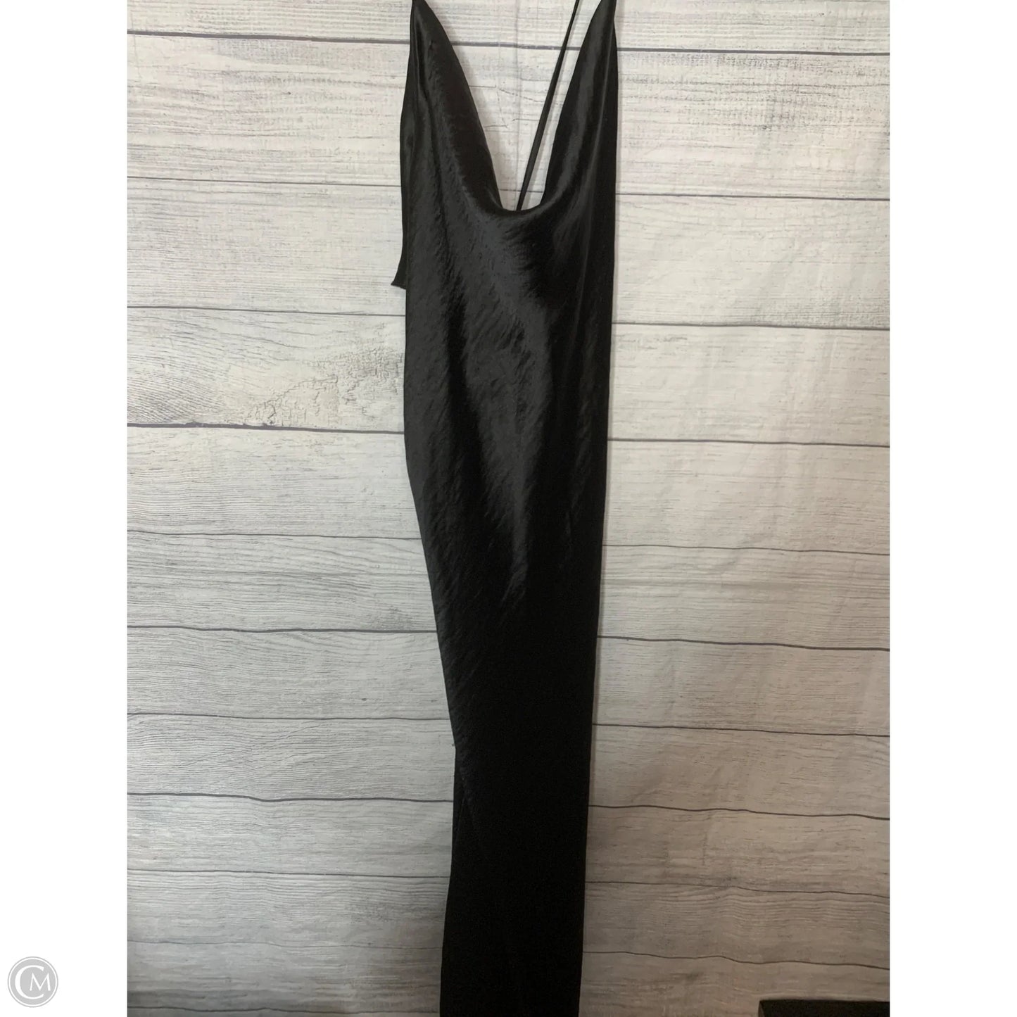 Dress Party Long By Asos In Black, Size: 12