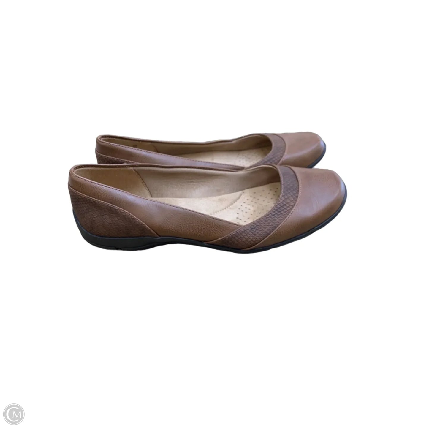 Shoes Flats By Life Stride In Tan, Size: 7.5