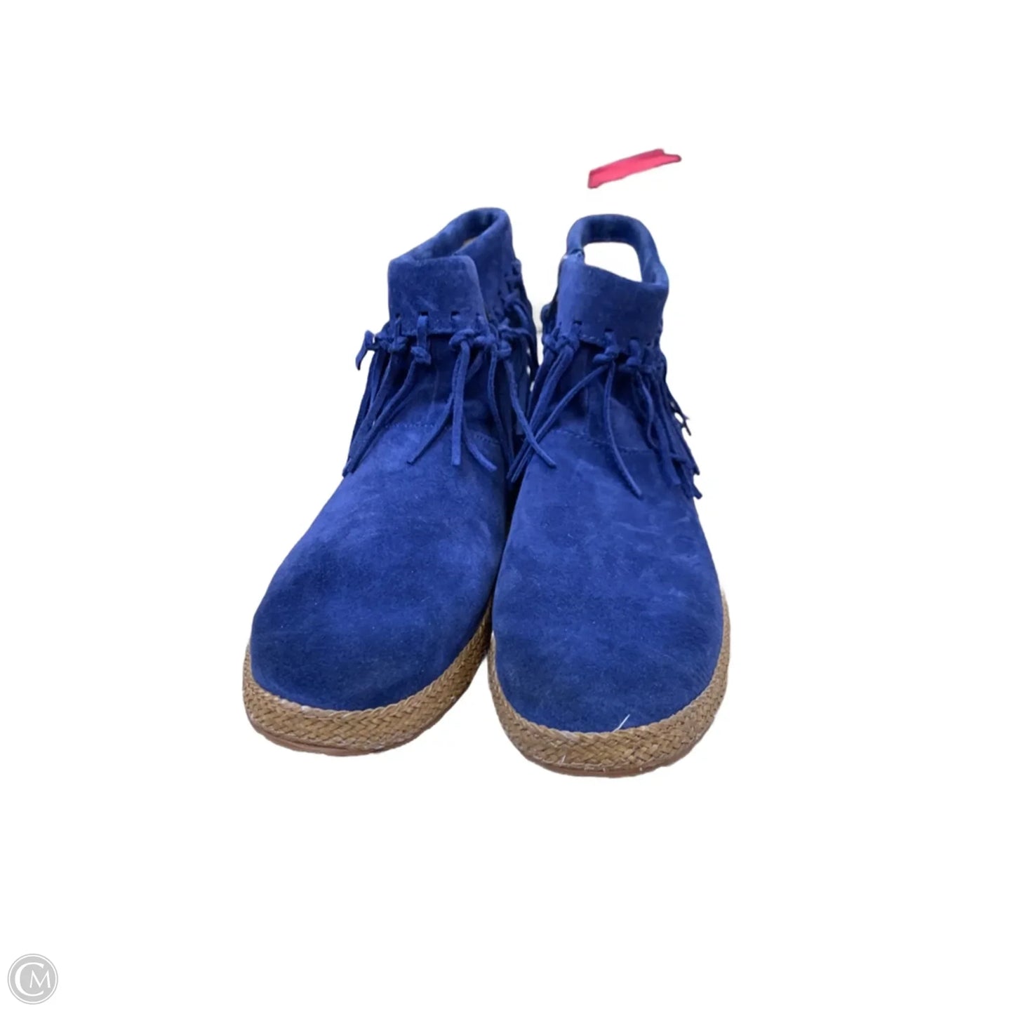 Boots Designer By Ugg In Blue, Size: 11