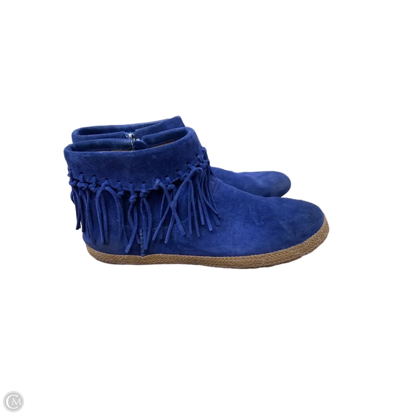 Boots Designer By Ugg In Blue, Size: 11
