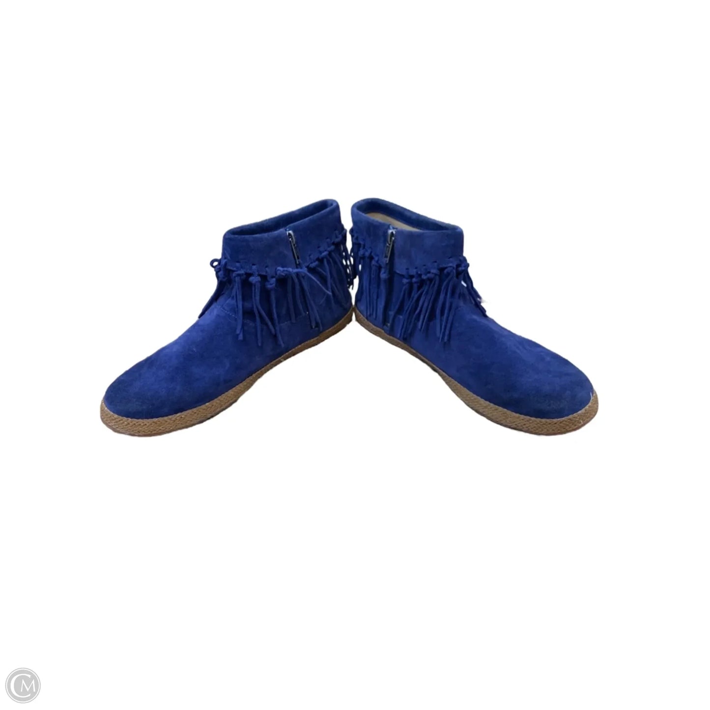 Boots Designer By Ugg In Blue, Size: 11
