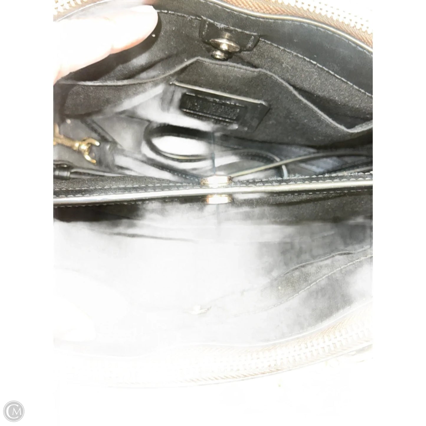 Handbag Designer By Coach, Size: Medium