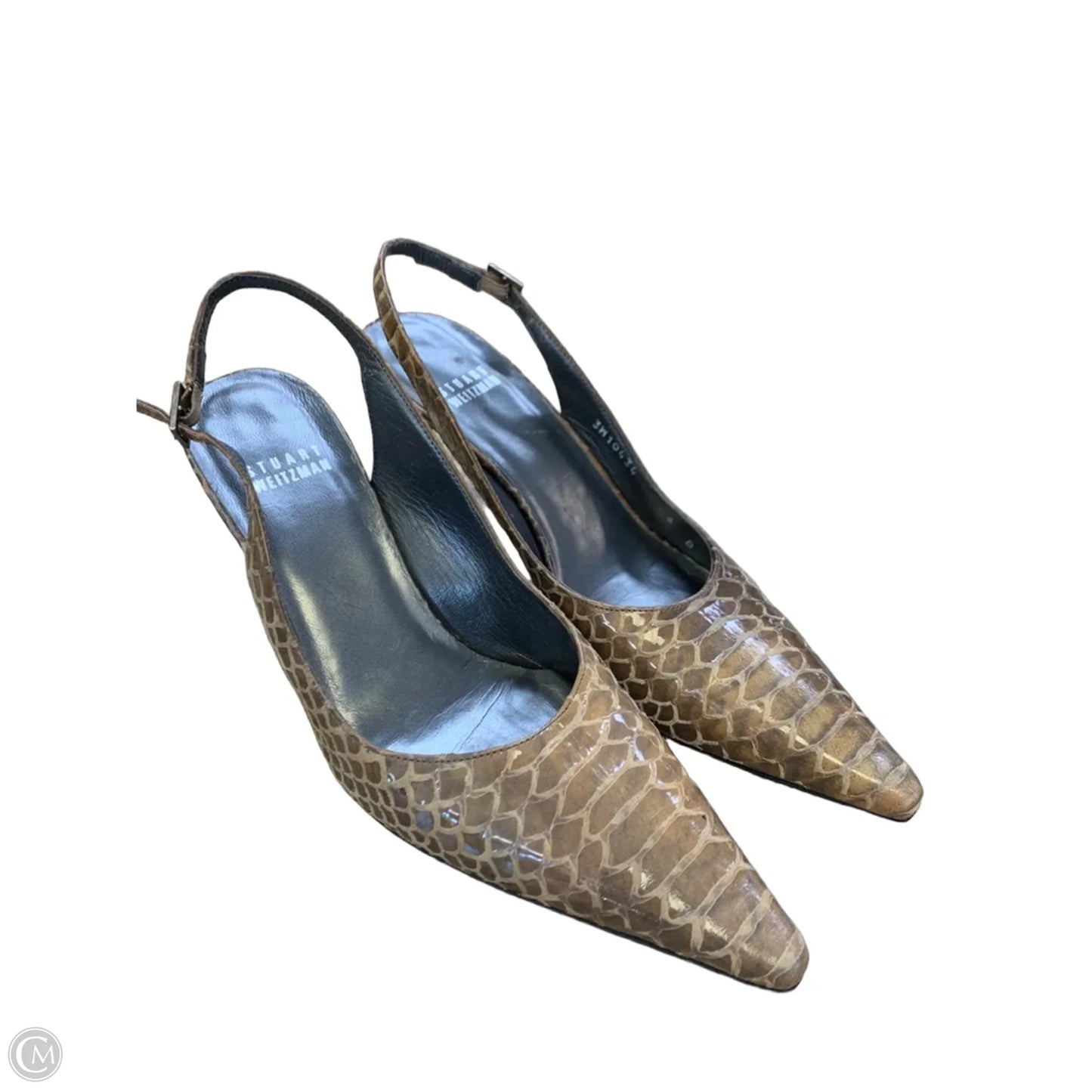 Shoes Designer By Stuart Weitzman In Taupe, Size: 6
