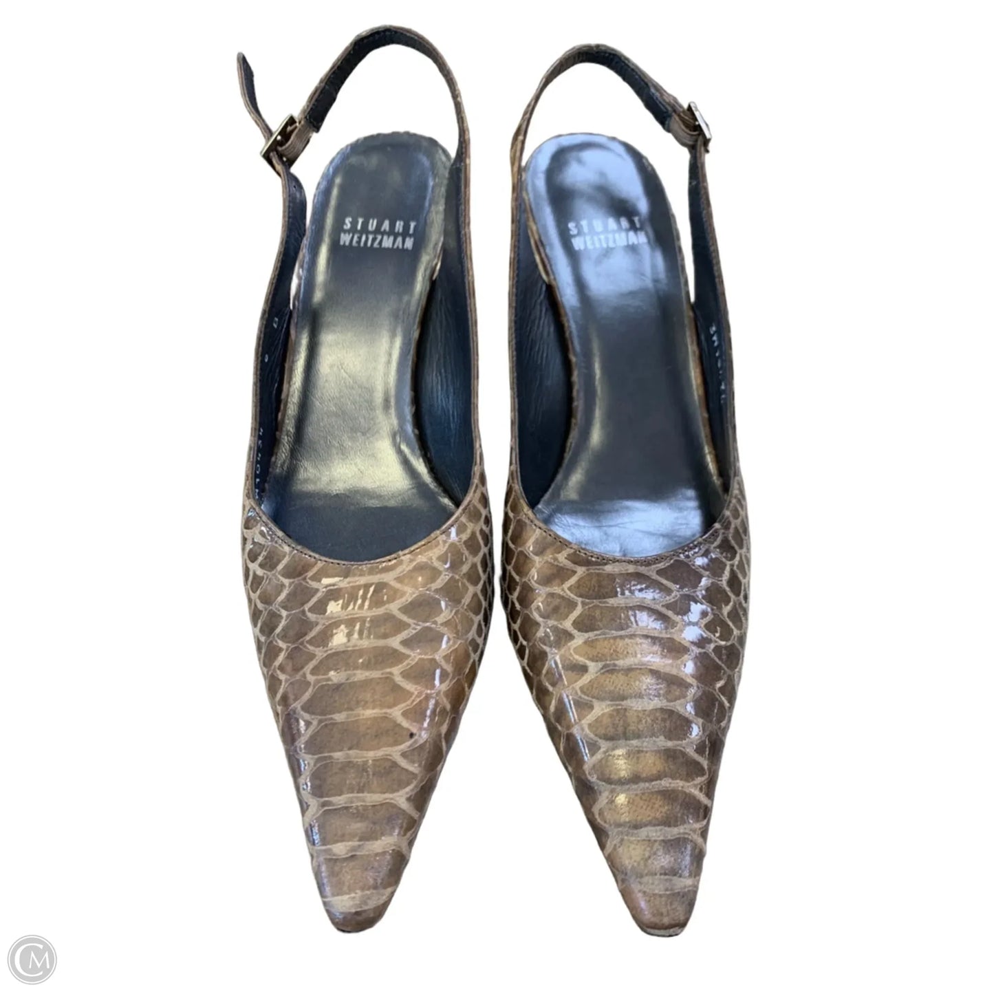 Shoes Designer By Stuart Weitzman In Taupe, Size: 6