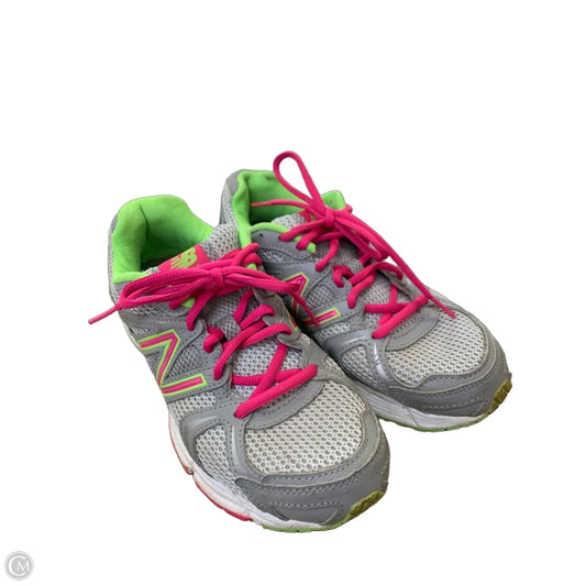 Shoes Athletic By New Balance In Grey & Pink, Size: 7