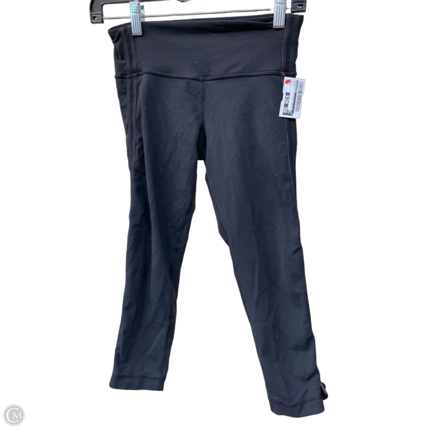 Athletic Leggings Capris By Lululemon In Black, Size: 4