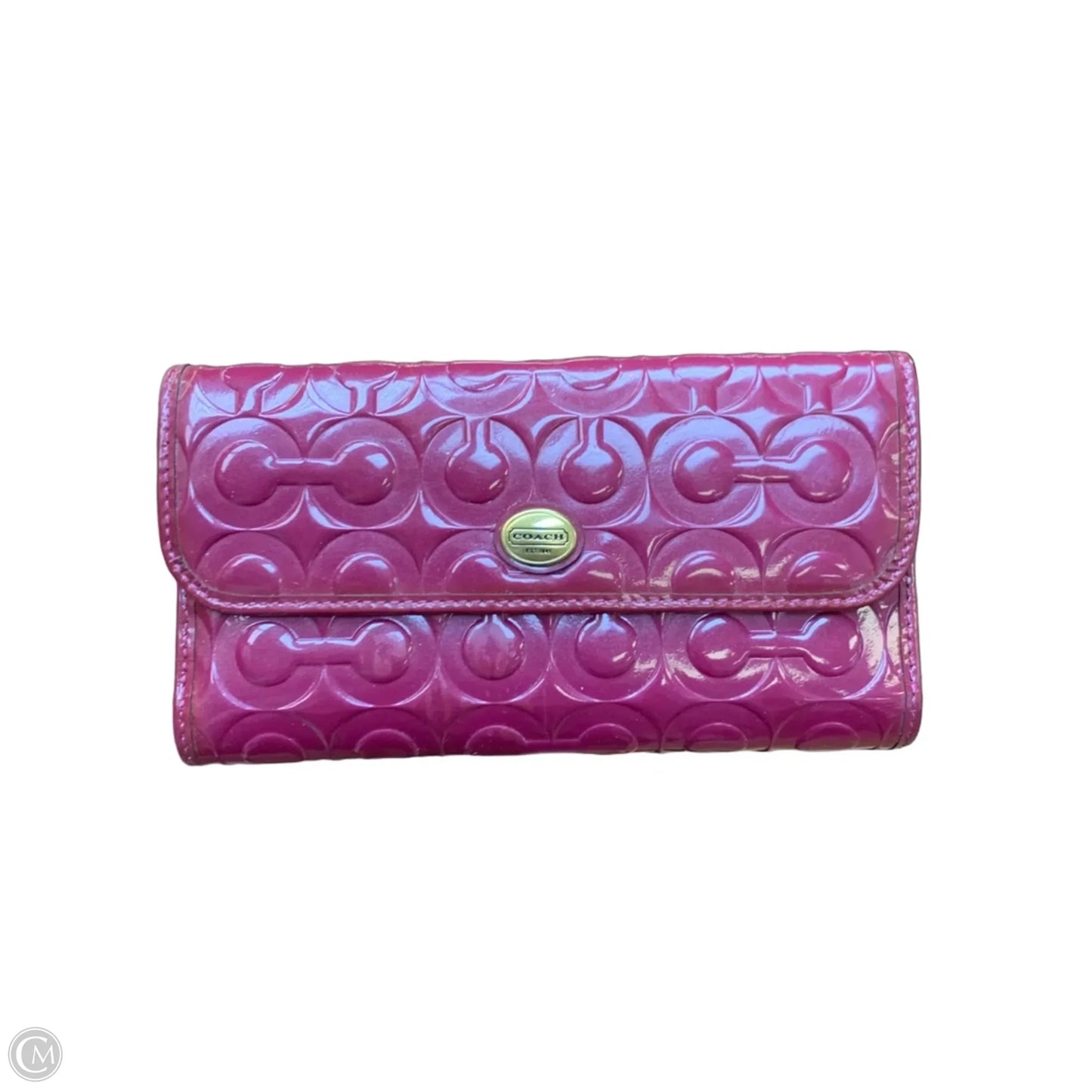 Handbag and Wallet set Designer By Coach, Size: Medium