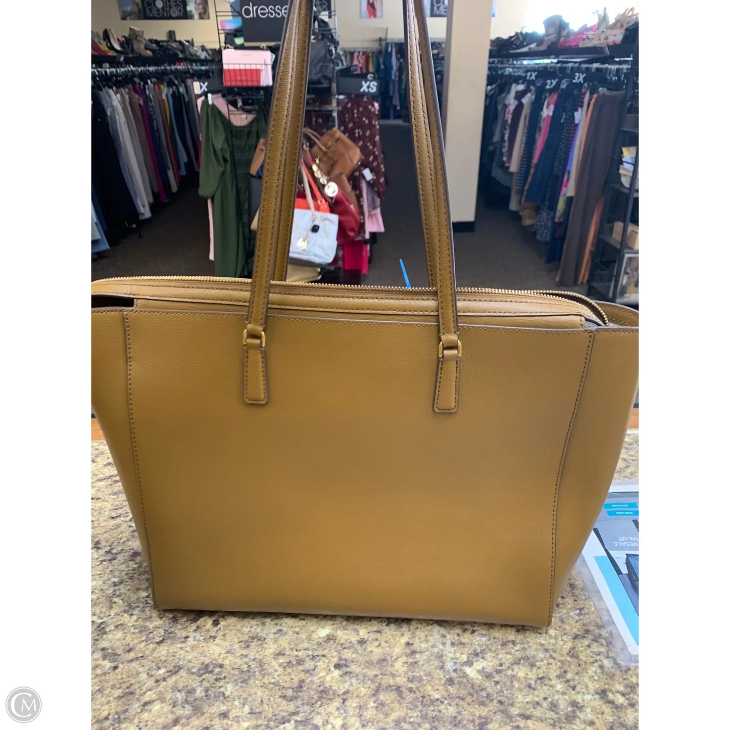 Handbag Designer By Tory Burch, Size: Large