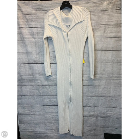 Dress Sweater By Fashion Nova In Cream, Size: 2x