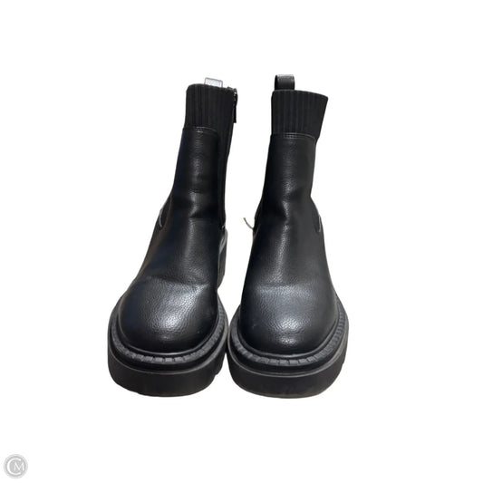 Boots Ankle Flats By Universal Thread In Black, Size: 7