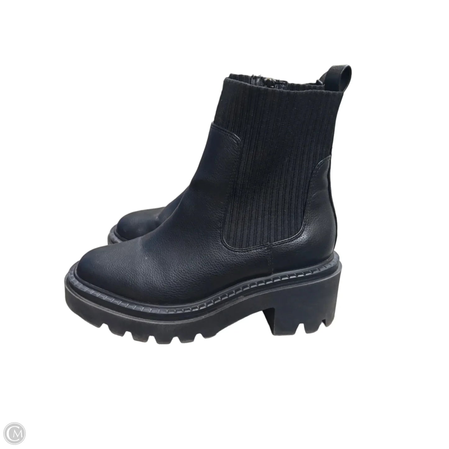 Boots Ankle Flats By Universal Thread In Black, Size: 7