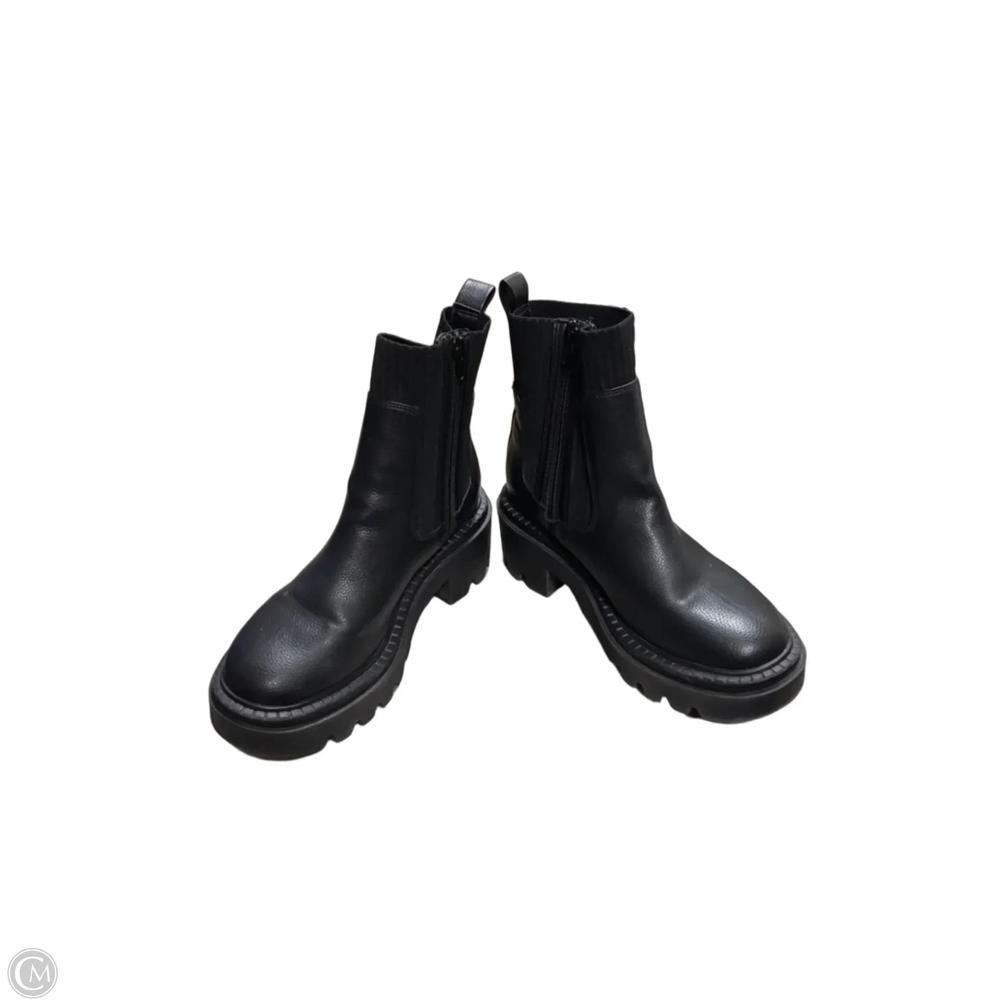 Boots Ankle Flats By Universal Thread In Black, Size: 7