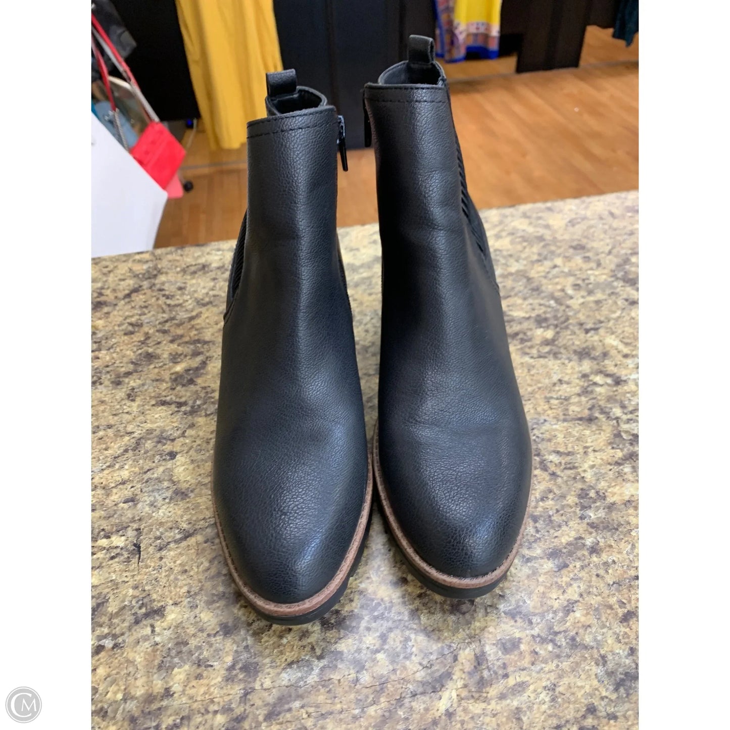 Boots Ankle Heels By Naturalizer In Black, Size: 8.5