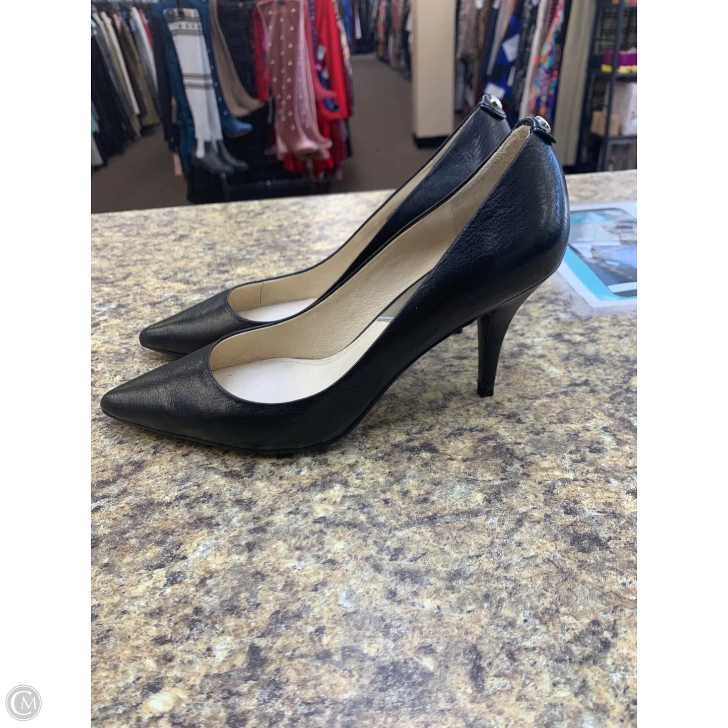 Shoes Heels Kitten By Michael By Michael Kors In Black, Size: 8