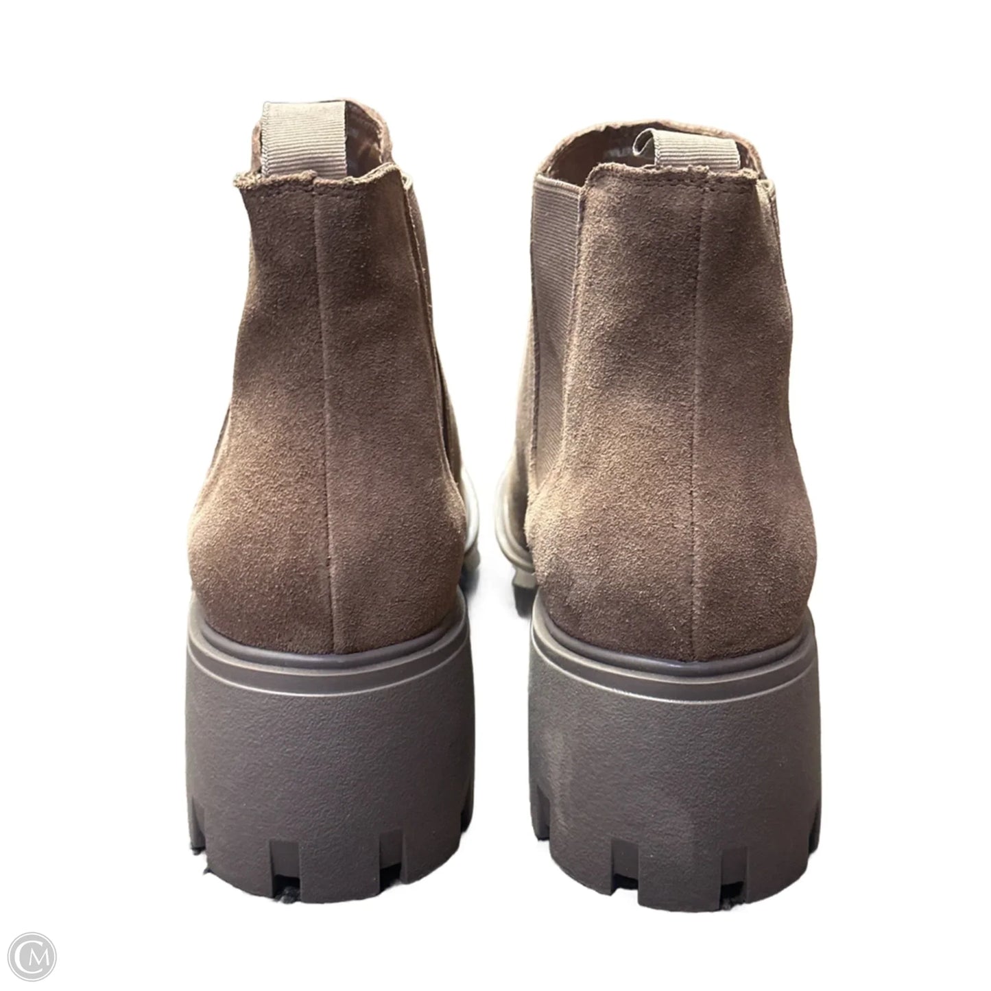 Boots Ankle Flats By Steve Madden In Brown, Size: 11