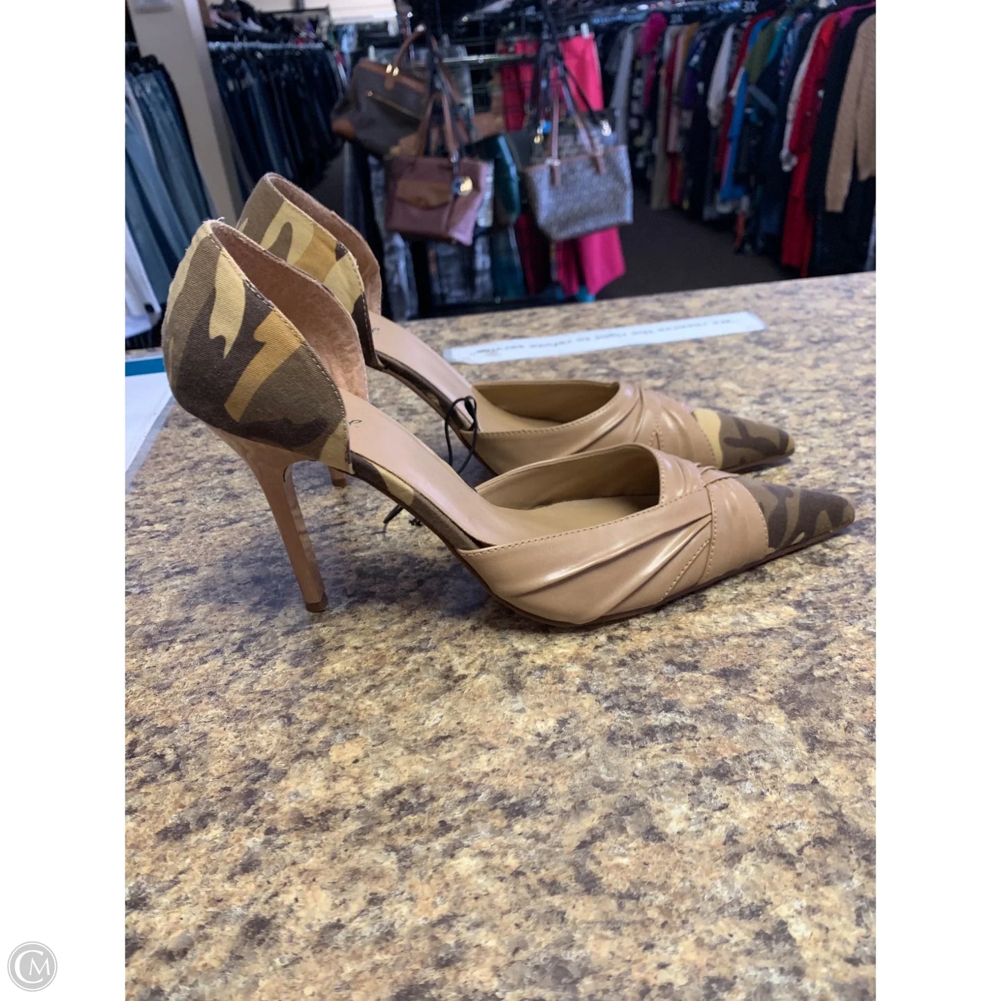 Shoes Heels Stiletto By Cmf In Tan, Size: 11