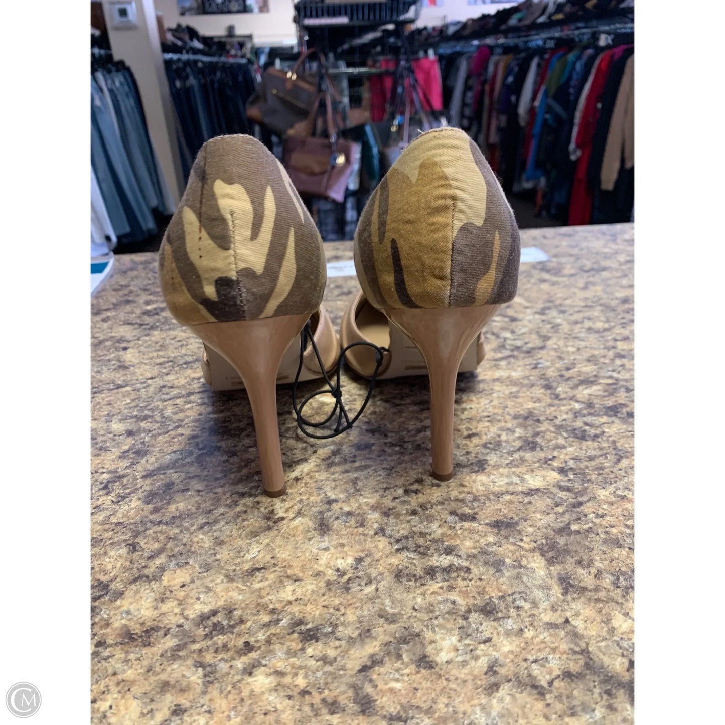 Shoes Heels Stiletto By Cmf In Tan, Size: 11