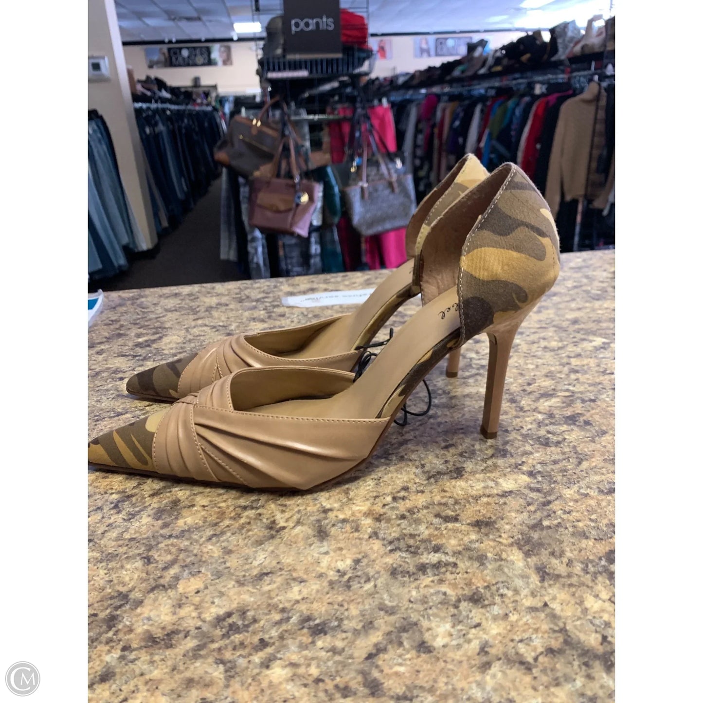 Shoes Heels Stiletto By Cmf In Tan, Size: 11