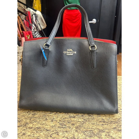 Handbag Designer By Coach, Size: Large
