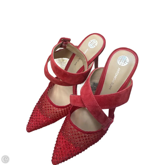 Shoes Heels Stiletto By Antonio Melani In Red, Size: 10