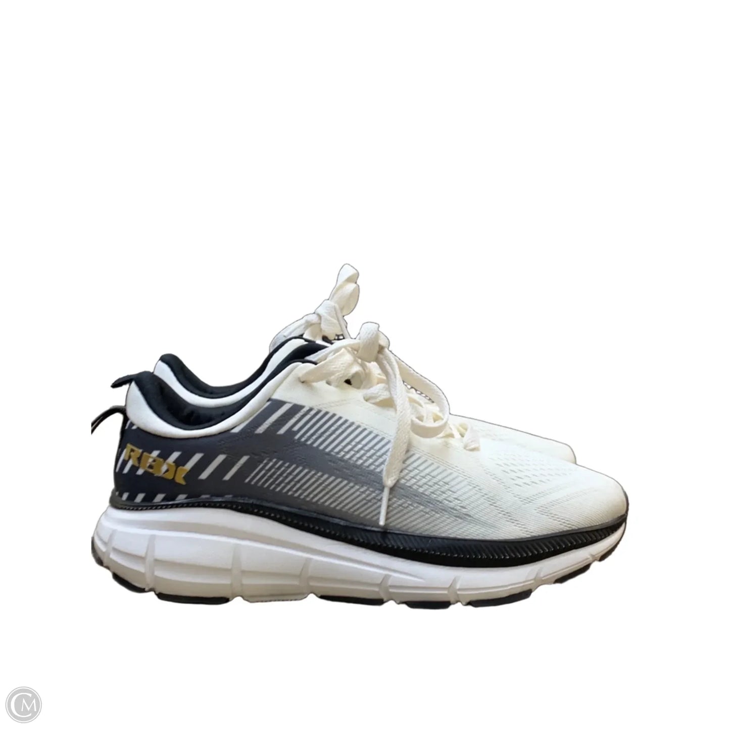 Shoes Athletic By Cmf In Black & White, Size: 7.5