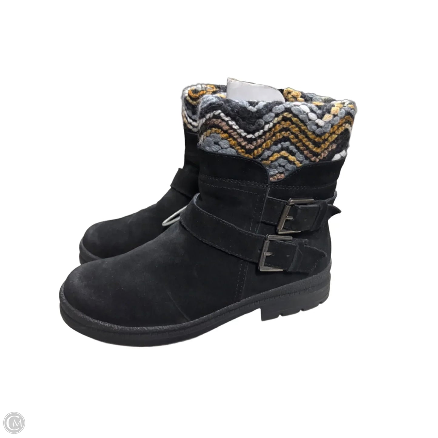 Boots Ankle Flats By Spring Step In Black, Size: 9