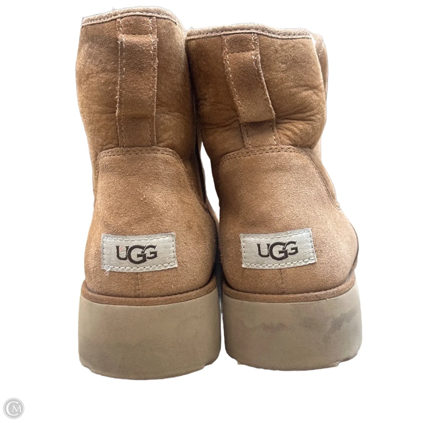 Boots Designer By Ugg In Tan, Size: 12