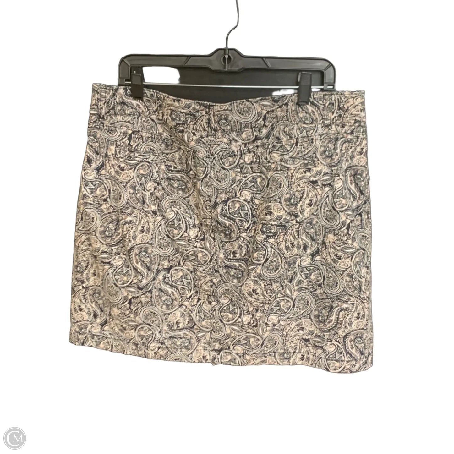 Skort By Croft And Barrow In Paisley Print, Size: 16
