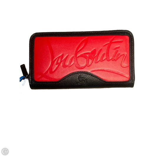 Wallet Luxury Designer By Christian Louboutin, Size: Medium