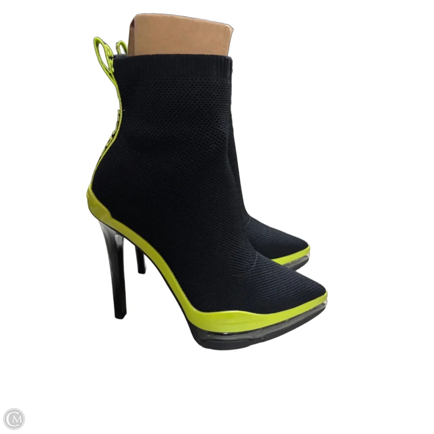Shoes Heels Stiletto By Michael By Michael Kors In Black & Green, Size: 5