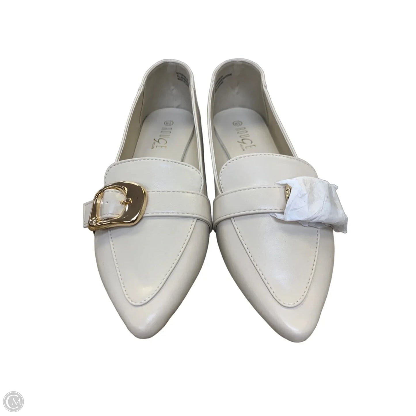 Shoes Flats By Rouge In Ivory, Size: 8.5