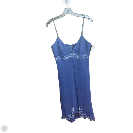 Dress Party Midi By Laundry In Blue, Size: 12