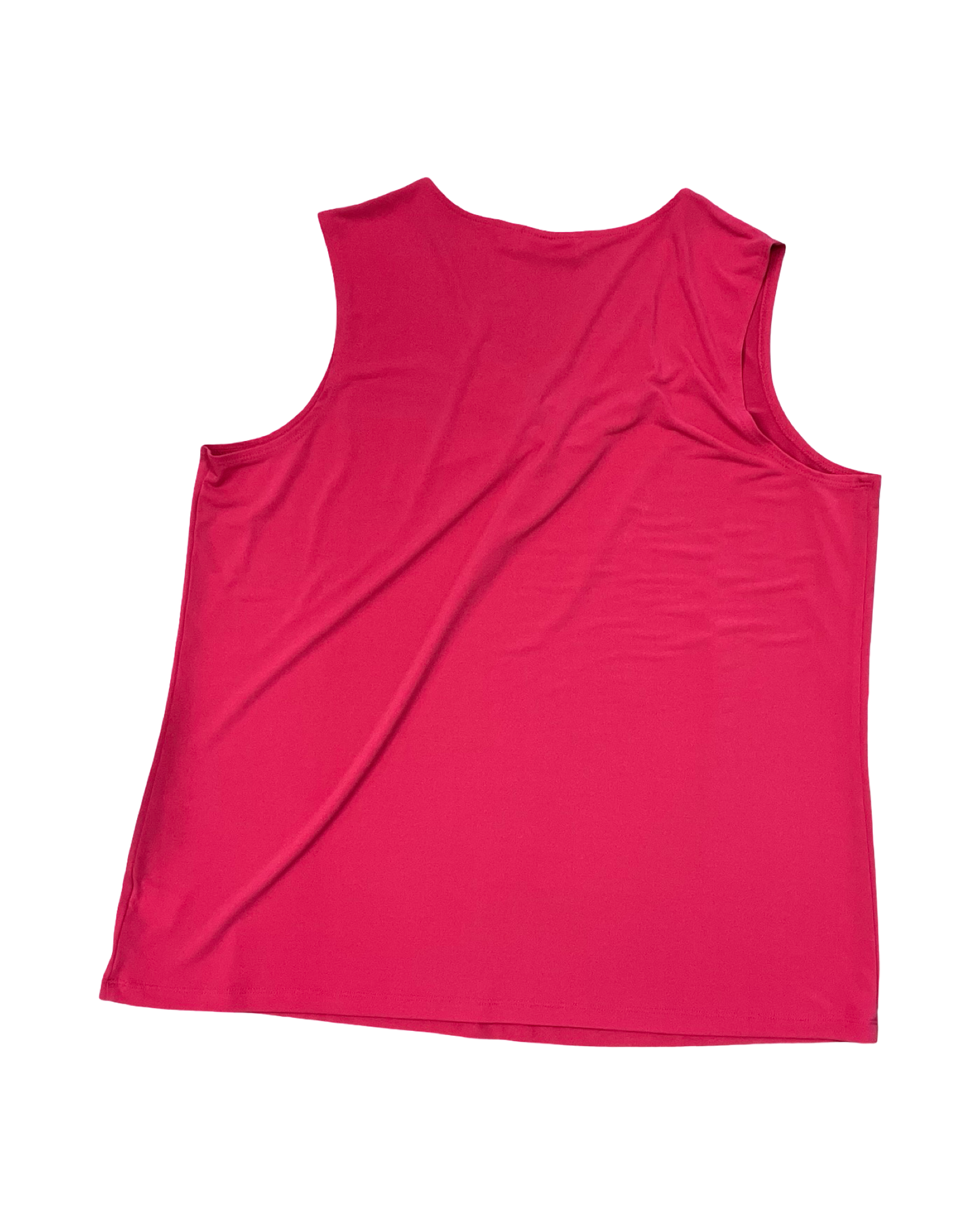 Top Sleeveless By Susan Graver In Pink, Size:Xl