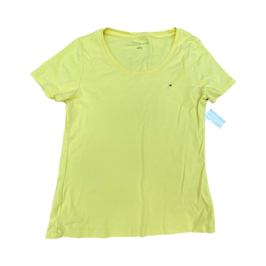 Top Ss By Tommy Hilfiger In Yellow, Size:L