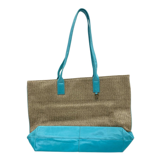 Handbag By Hobo Intl In Blue & Brown, Size:Large
