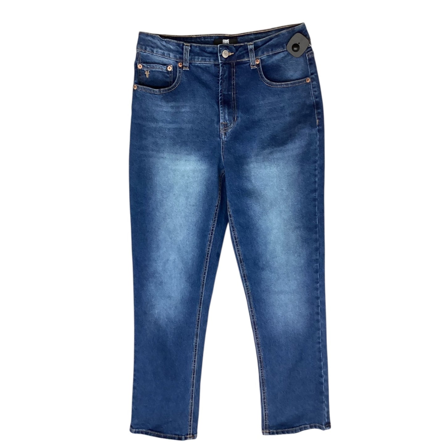 Jeans Designer By Frye In Blue Denim, Size:4