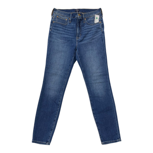 Jeans Skinny By J. Crew In Blue, Size:6