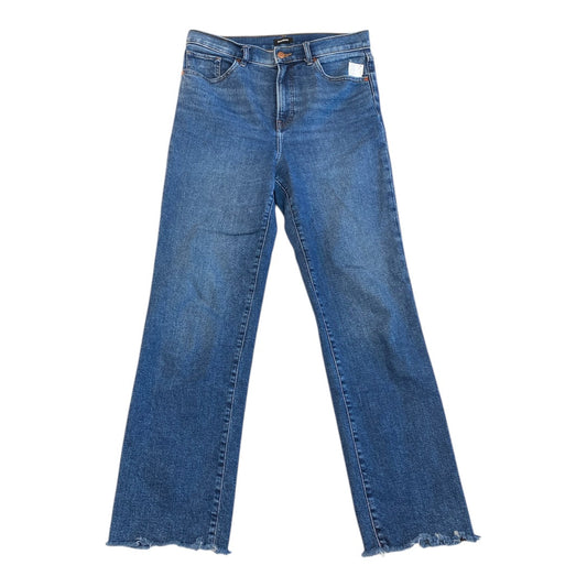 Jeans Straight By Express In Blue Denim, Size:8